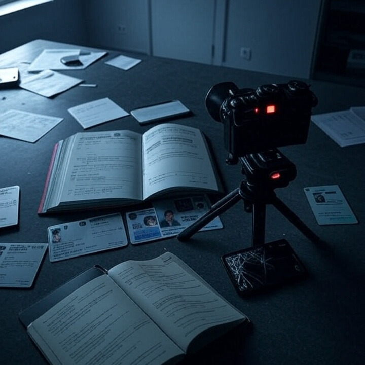 My father keeps following me with his camera, and he has illegally accessed my bank accounts