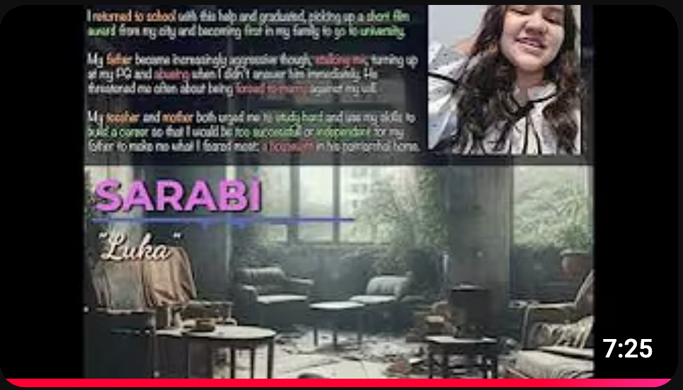 Luka cover with Indian women abuse statistics