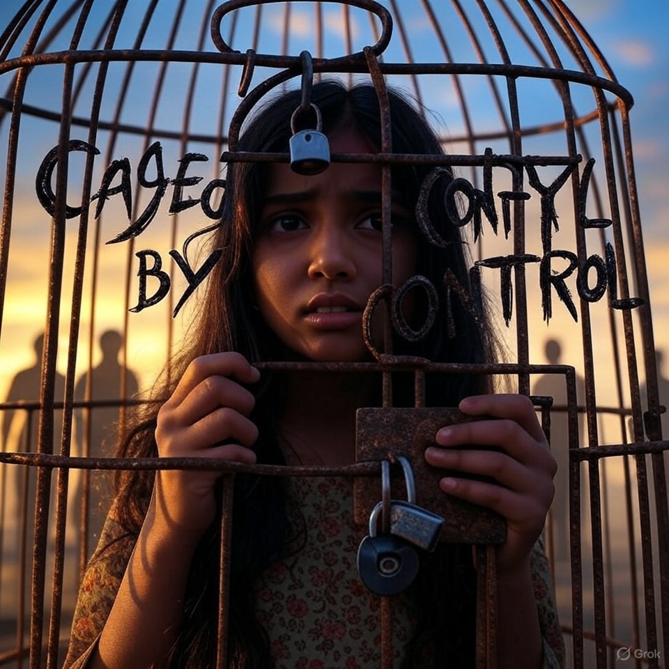 My father says, “Living in a cage is different from staying at home forever”, I contest