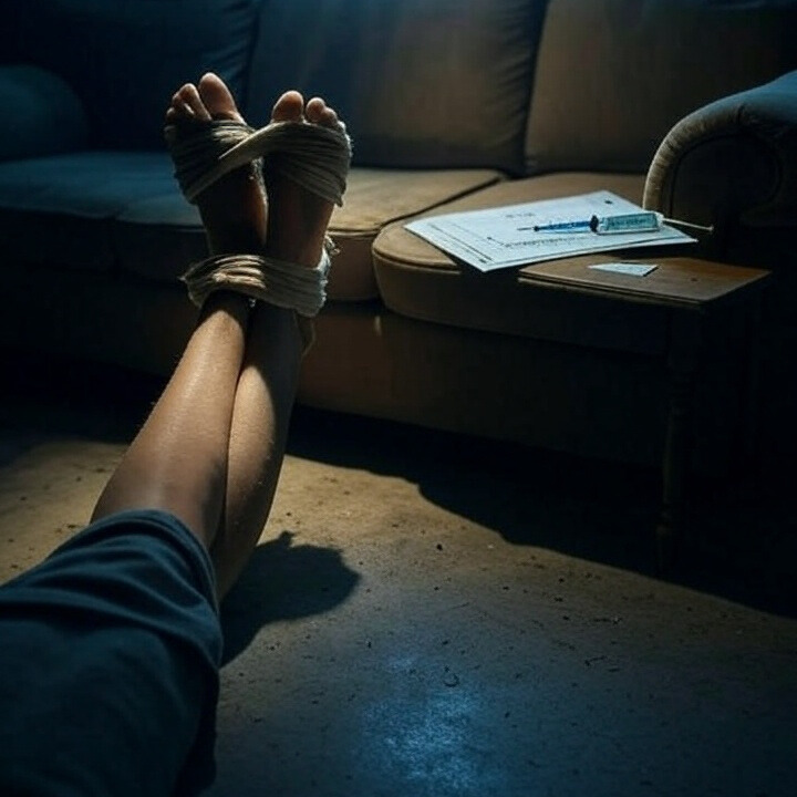 My father tied my hands and feet and had me injected with unknown sedatives